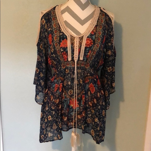 Boho hippie blouse - Picture 1 of 5